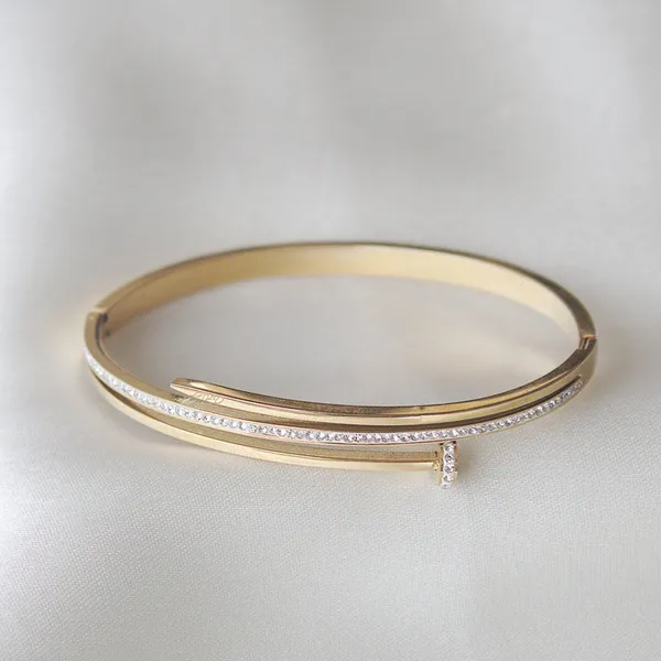 Mania_Anti_Tarnish_Gold_Nail_With_Stone_Bracelet_Default_Title