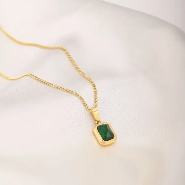 Mania_Anti_Tarnish_Pendant_Emerald_Default_Title