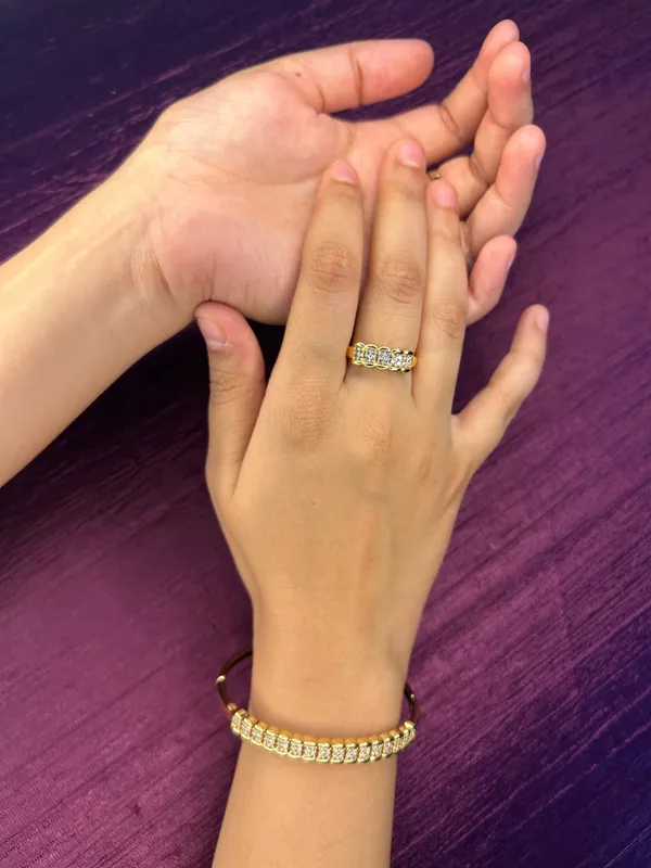 Double_Line_Stone_Bracelet_And_Ring_Default_Title
