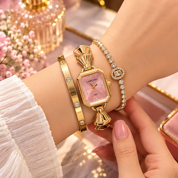 Gold_Tone_Bracelet_with_Watch_