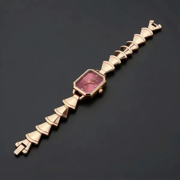 Multicolour_Stainless_Steel_Bracelet_Style_Analogue_Watch_Set_For_Women