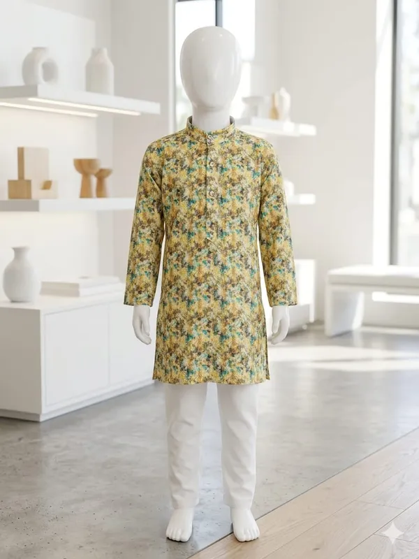 Multicolor_Printed_Straight_Kurta_for_Men