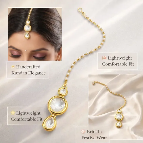 Jewelopia_Brass_Maang_Tikka