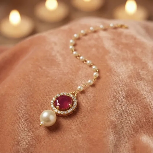 Jewelopia_Brass_Maang_Tikka