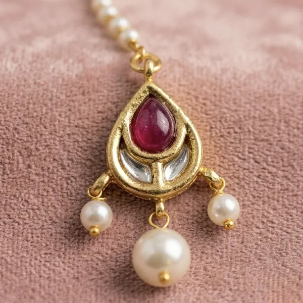 Jewelopia_Alloy_Brass_Maang_Tikka
