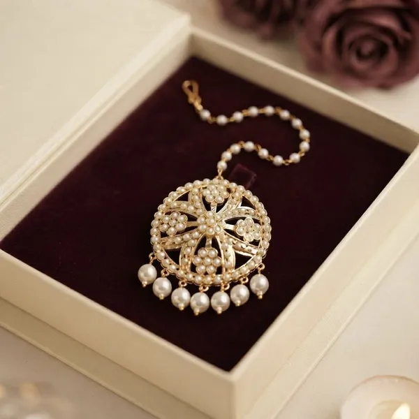 Jewelopia_Alloy_Brass_Maang_Tikka