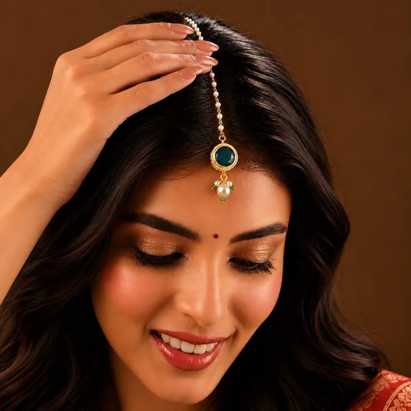 Jewelopia_Alloy_Brass_Maang_Tikka