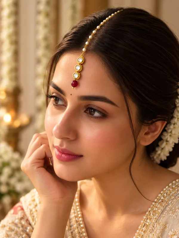 Jewelopia_Brass_Maang_Tikka