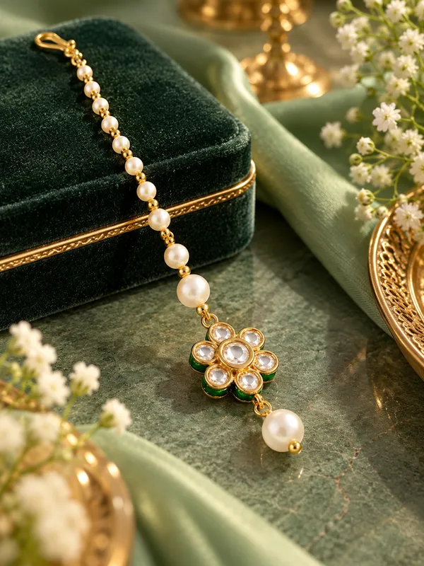 Jewelopia_Alloy_Brass_Maang_Tikka