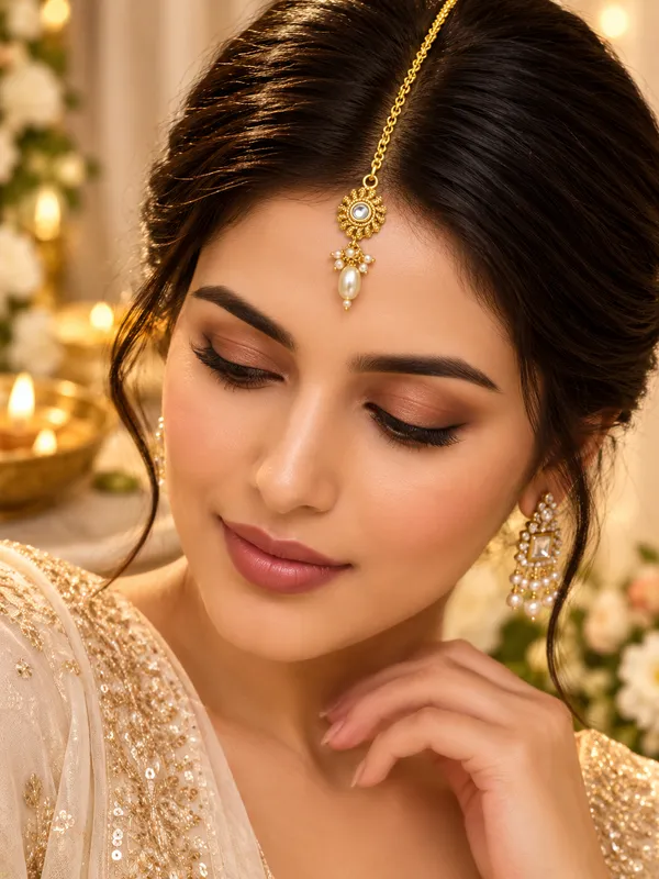 Jewelopia_Mother_Of_Pearl_Alloy_Maang_Tikka