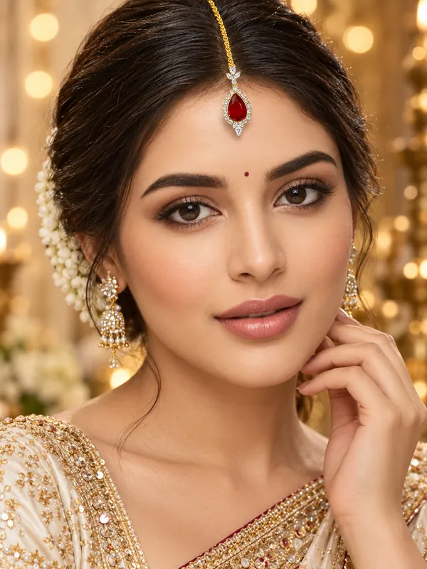 Jewelopia_Brass_Stone_Maang_Tikka