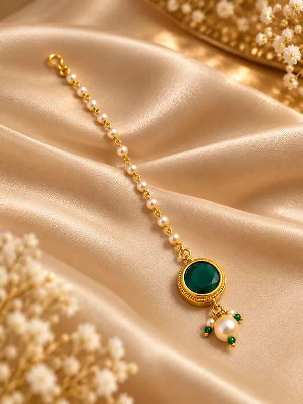 Jewelopia_Alloy_Brass_Maang_Tikka