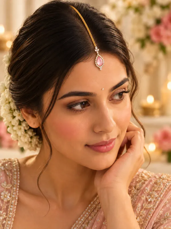 Jewelopia_Brass_Stone_Maang_Tikka