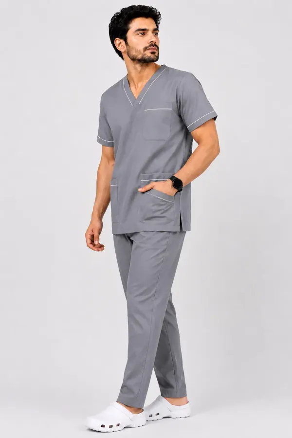 Premium_Piping_Design_Grey_Scrub_Suit