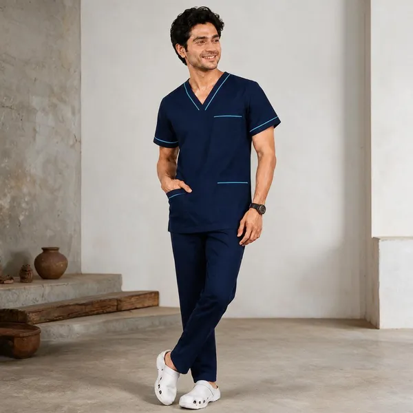 Premium_Piping_Design_Grey_Scrub_Suit_(Special_Edition)