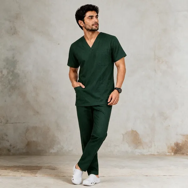 Premium_Bottle_Green_Scrub_Suit