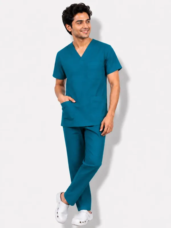 Premium_Teal_Blue_Scrub_Suit