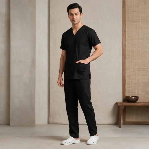 Premium_Black_Scrub_Suit