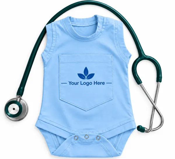 Blue_Sleeveless_Baby_Bodysuit_For_Newborns