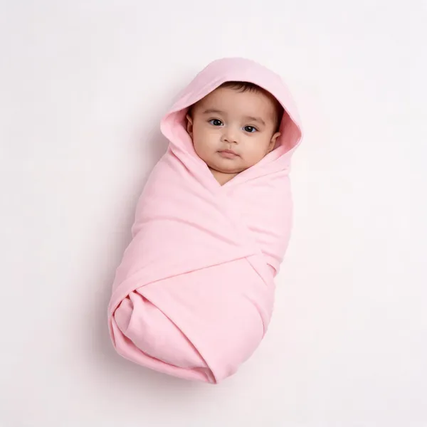 Pink_Newborn_Swaddle_Blanket_For_Baby