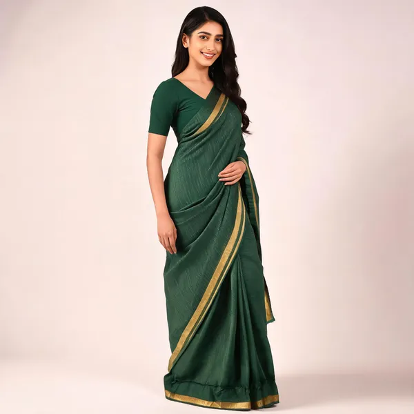 Green_Cotton_Silk_Woven_Saree_For_Women