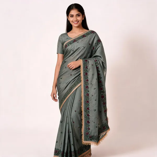 Grey_Crush_Tissue_Banarasi_Embroidered_Saree_For_Women