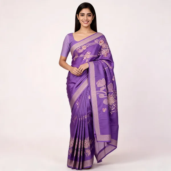Purple_Russian_Silk_Saree_For_Women