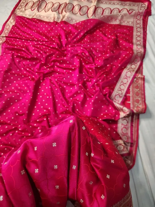 Pink_Banarasi_mashru_silk_saree_Saree