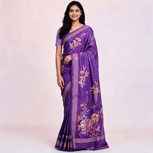 Purple_Russian_Silk_Saree_For_Women