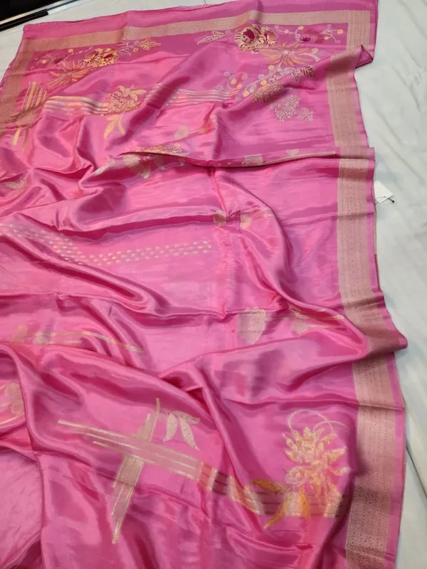 Pink_Russian_silk_saree_Saree