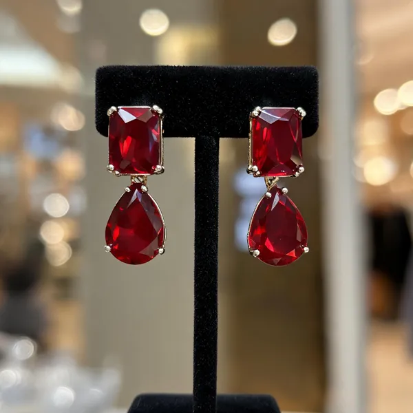 Red_Stone_Drop_Earrings_for_Women