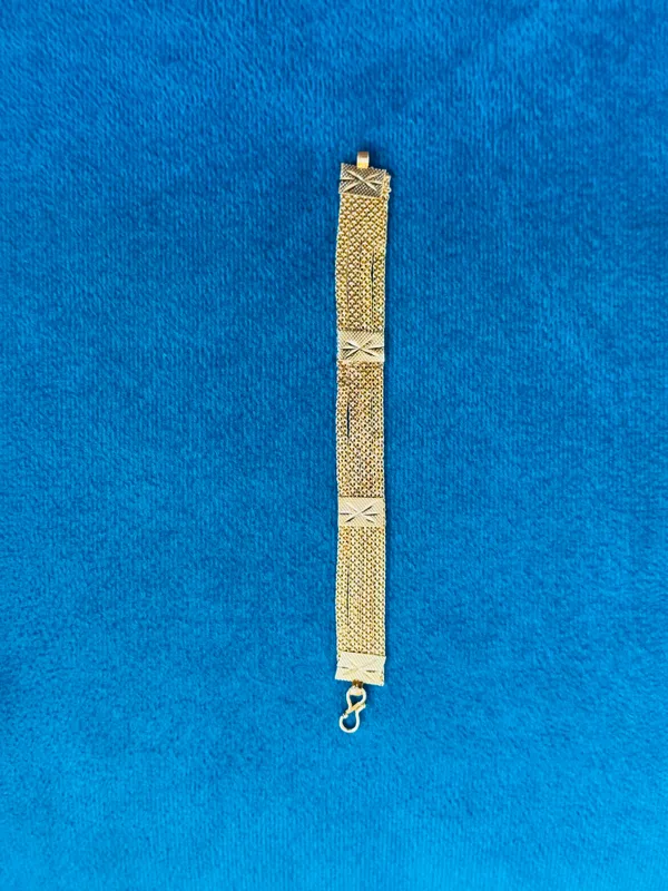 Gold_Tone_Mesh_Bracelet_for_Women