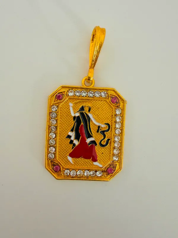 Gold_Tone_Hanuman_Pendant_for_Unisex