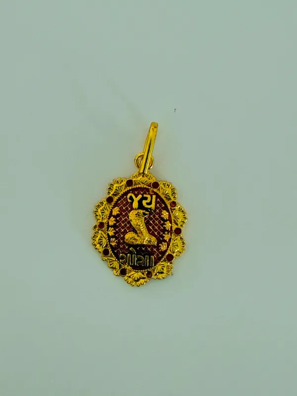 Gold-Toned_Ornate_Religious_Pendant_for_Men_And_Women