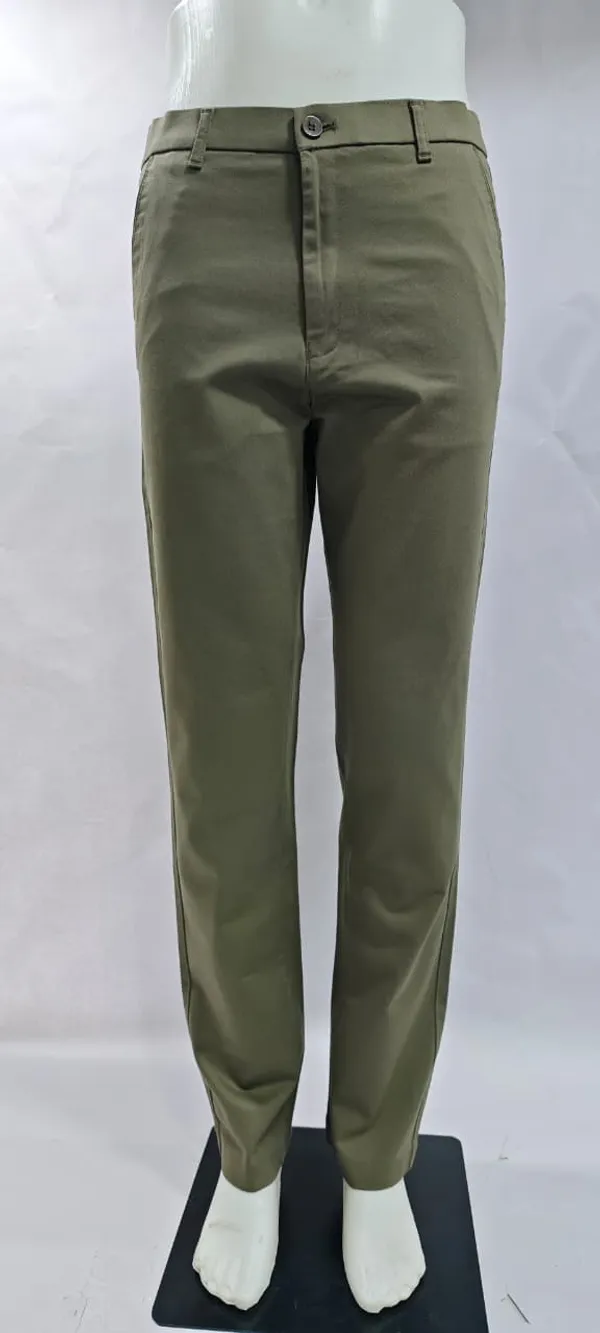 Olive_Twill_Slim_Fit_Trousers_for_Men