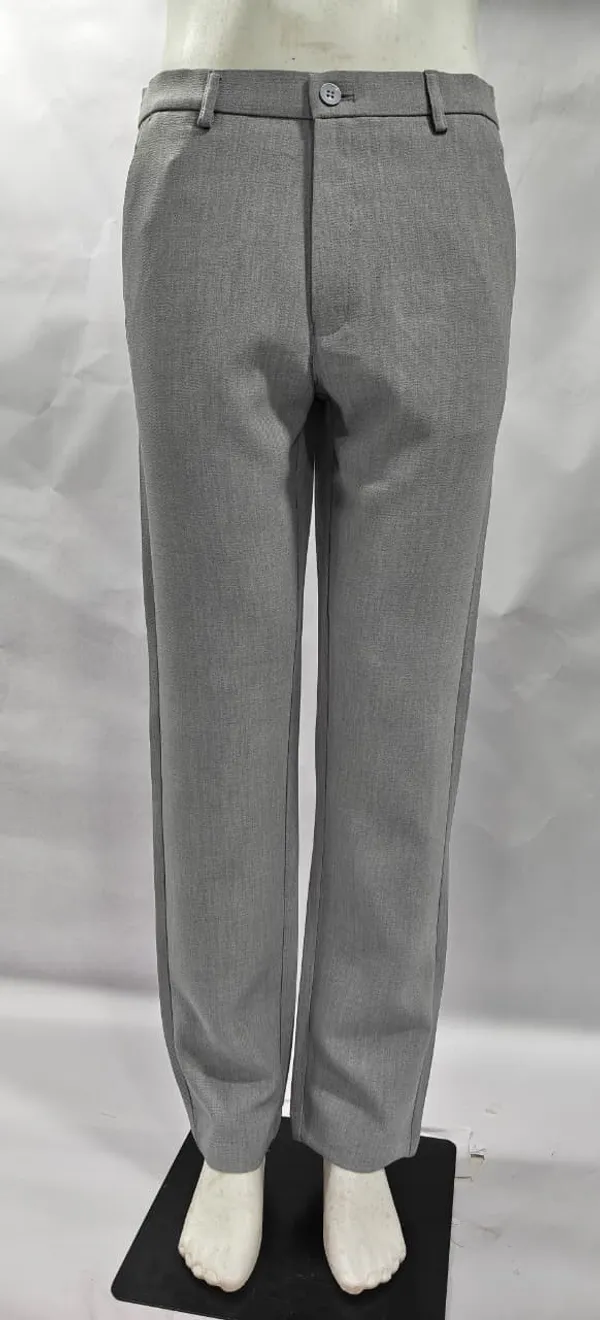 Grey_Textured_Slim_Fit_Trousers_For_Men