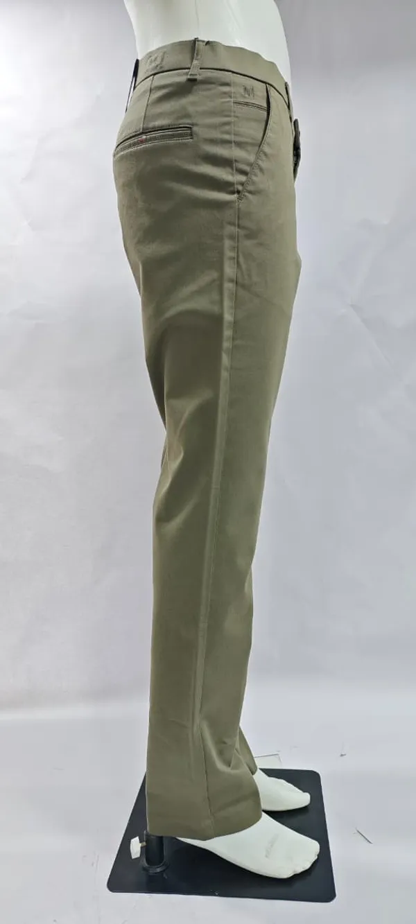 Olive_Twill_Slim_Fit_Trousers_for_Men