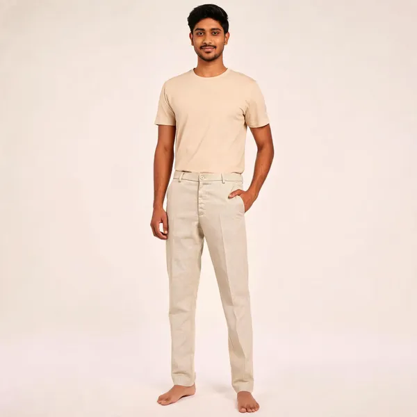 Cream_Textured_Slim_Fit_Trousers_for_Men