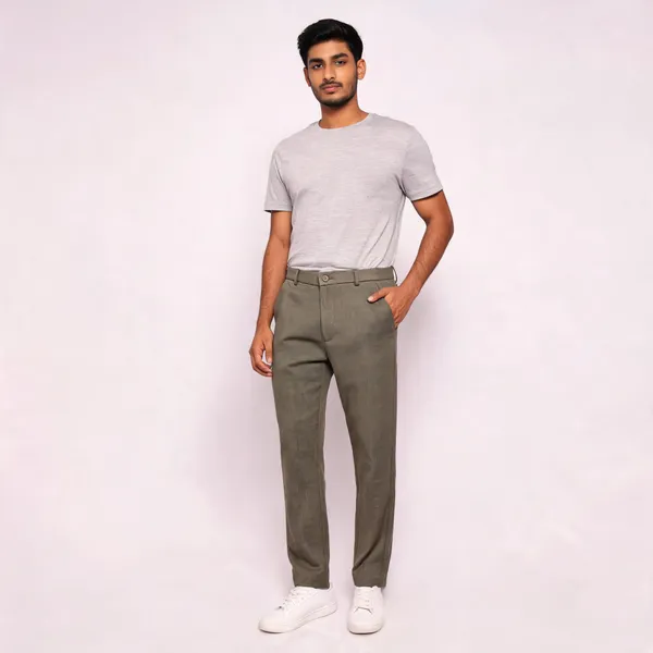 Olive_Textured_Slim_Fit_Trousers_for_Men