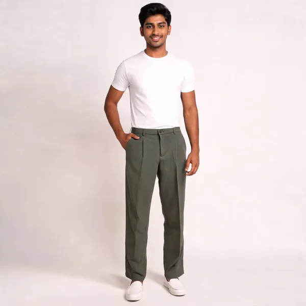 Olive_Straight_Fit_Trousers_for_Men