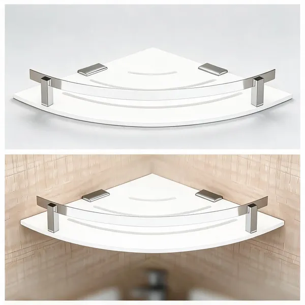 Arcylic_White_Wall_Mounted_Corner_Bathroom_Shelf