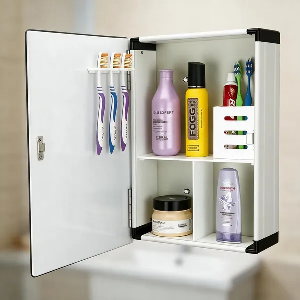 Arcylic_White_Wall_Mounted_Bathroom_Storage_Cabinet