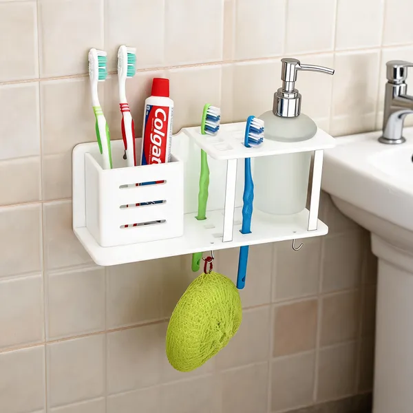 Arcylic_Wall_Mounted_Bathroom_Organizer