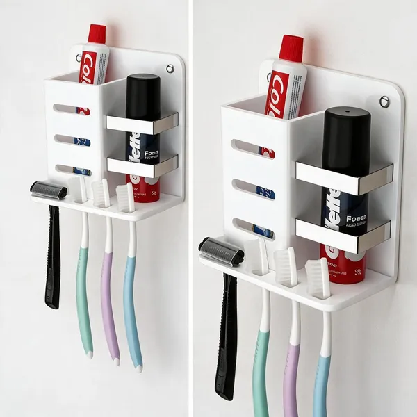Arcylic_Wall_Mounted_Bathroom_Storage_Organizer