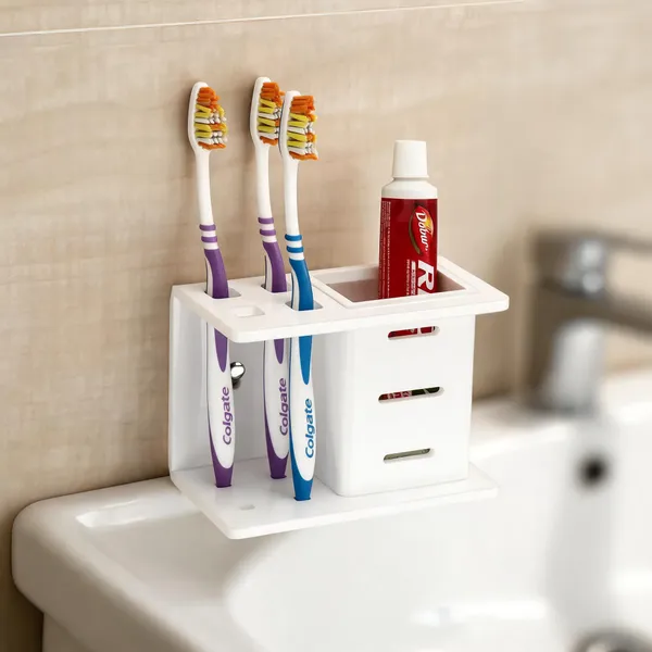 Arcylic_Wall_Mounted_Toothbrush_Holder