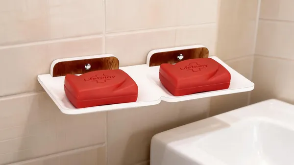 Arcylic_White_Double_Wall_Mounted_Soap_Holder