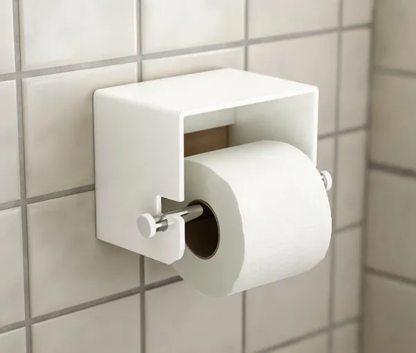 Arcylic_Wall_Mounted_White_Toilet_Paper_Holder