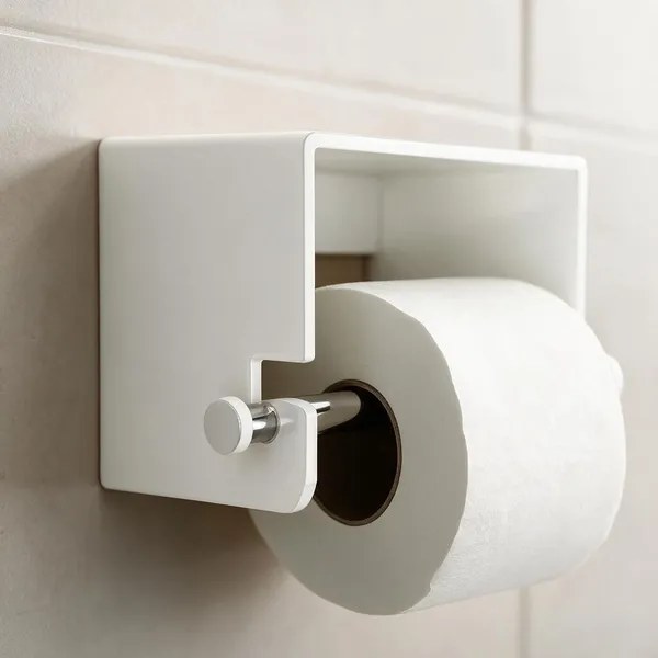 Arcylic_Wall_Mounted_White_Toilet_Paper_Holder