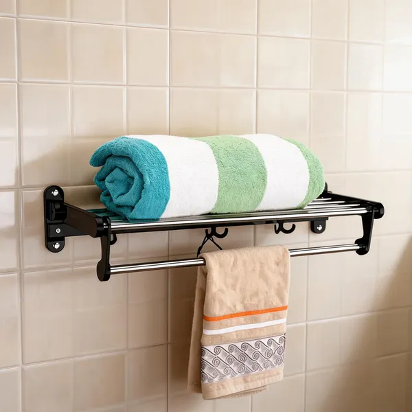 Arcylic_Wall_Mounted_Bathroom_Towel_Rack