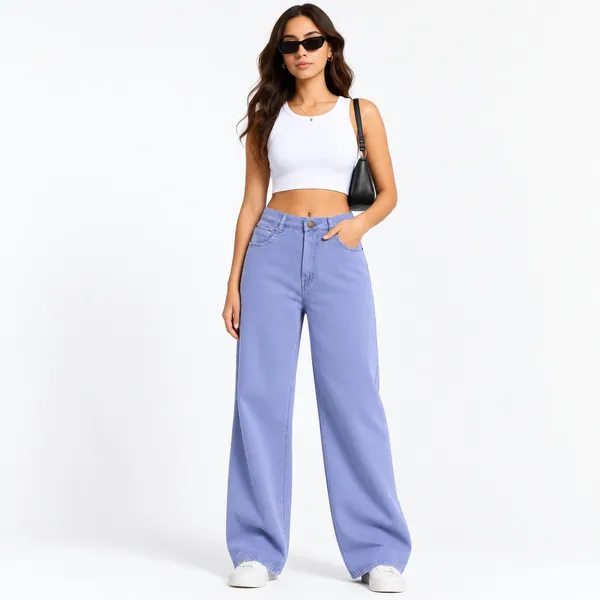 PLOTAH_Wide_Leg_Women_Light_Blue_Jeans_()
